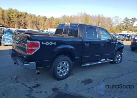 2013 Ford F150 Supercrew из США, поврежденный, VIN 1FTFW1EF8DFD15899